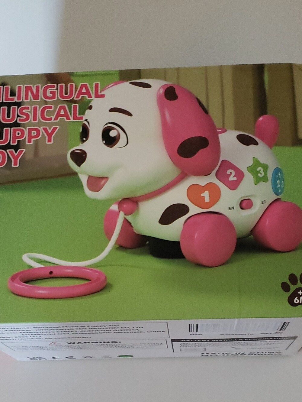 LeapFrog AlphaPup Alphabet Pull Toy - Electronic Learning Dog